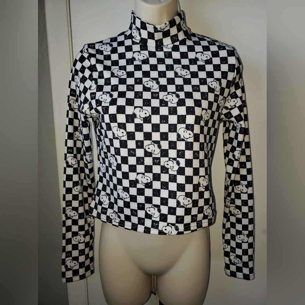 Peanuts Fleece Cropped Long Sleeve